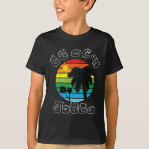 T-shirt Vêtements de langue des signes Asl Plage Sourds Se