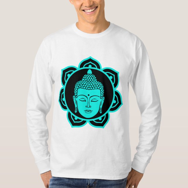 T-shirt Vêtements de méditation bouddhiste (Devant)