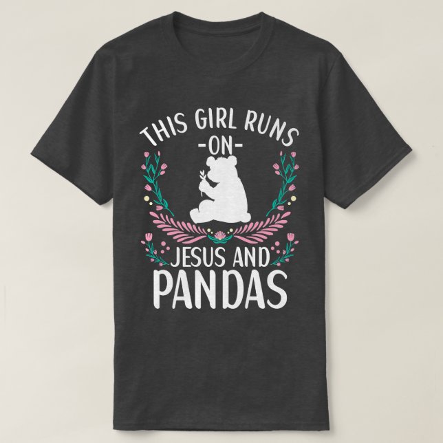 T-shirt Vêtements de Panda Bear pour les amateurs de Panda (Design devant)