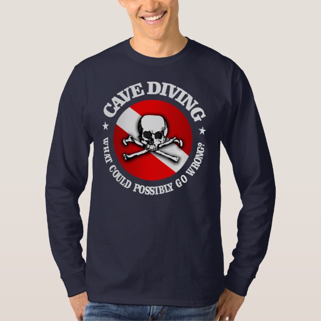 T-shirt Vêtements de plongée sous-marine (Crâne) (Devant)