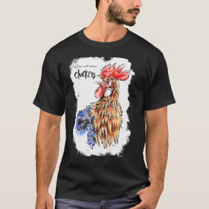 T-shirt Vêtements de poulet Cluckers Rise And Shine