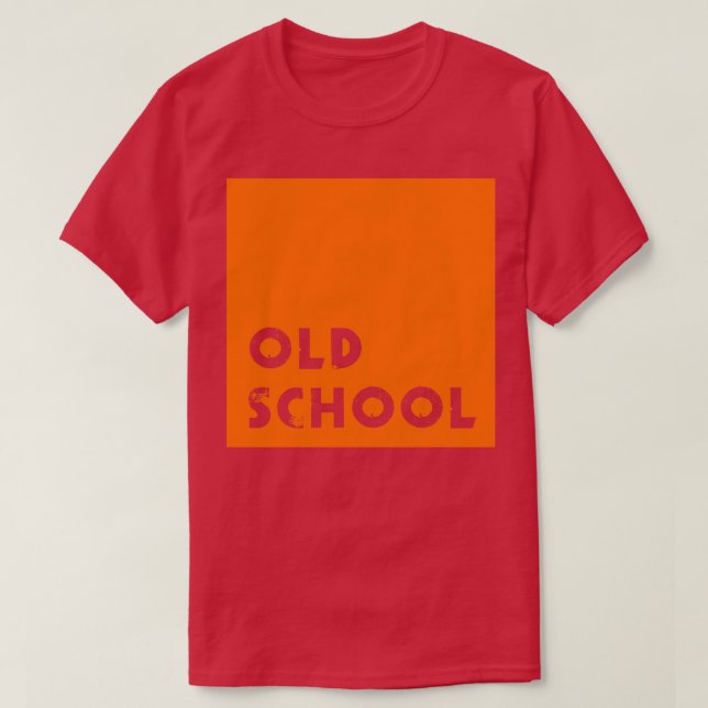 T-shirt Vêtements de rue de bureau de première qualité Old (Design devant)