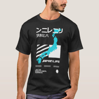 T-shirt Vêtements de rue japonais Style japonais Tokyo 30