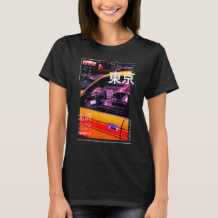 T-shirt Vêtements de rue japonais Vibes rétro esthétique T