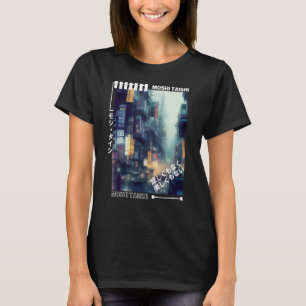 T-shirt Vêtements de rue japonais Vibes rétro esthétique T