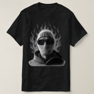T-shirt Vêtements de rue masqués AV STYLE