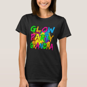 T-shirt Vêtements de soirée Glow Party Grand-mère de soiré