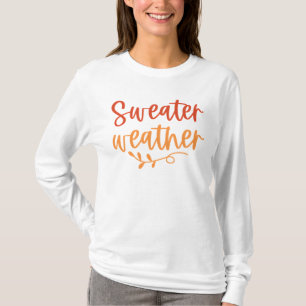 T-shirt Vêtements de temps de chandail confortable d'autom