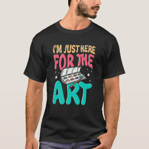 T-shirt Vêtements de tenue d'artiste pour peintre esquissa
