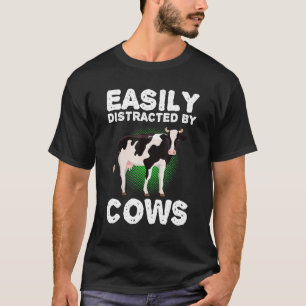 T-shirt Vêtements De Vache Art Éleveur De Bétail Facilemen