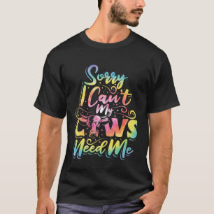 T-shirt Vêtements de vache Désolé je ne peux pas Mes vache