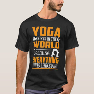 T-shirt Vêtements de Yoga Spirituels Design Cool Enseigner
