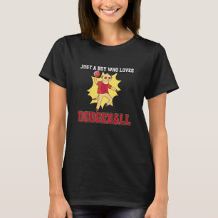 T-shirt Vêtements d'équipe de dodgeball pour enfants Joueu