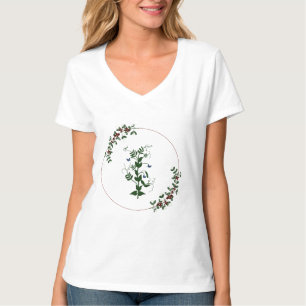 T-shirt Vêtements d'été pour femmes Plante mignonne