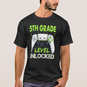 T-shirt Vêtements déverrouillés de 5e année Retour à l'éco
