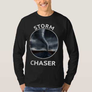 T-shirt Vêtements d'ouragan de tornade météo StormChaser H