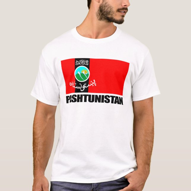 T-shirt Vêtements du Pashtunistan (Devant)