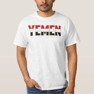 T-shirt Vêtements et cadeaux avec typographie du drapeau n