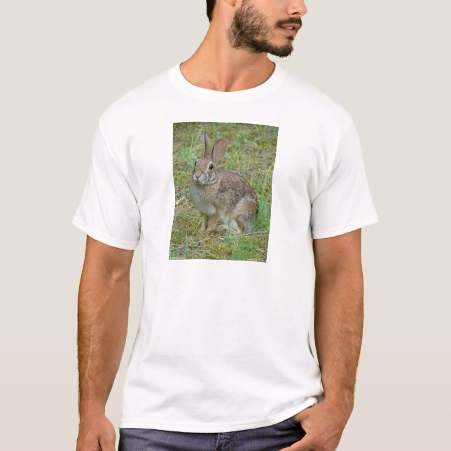 T-shirt Vêtements et cadeaux de coton de l'Est du lapin sa (Devant)