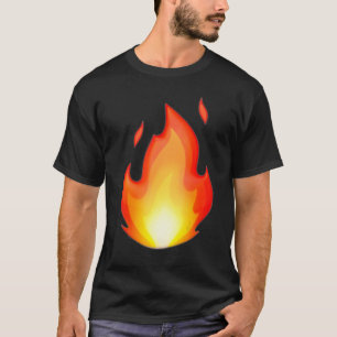 T-shirt Vêtements Feu Chaud Éclairage Affiche Chaleur De B