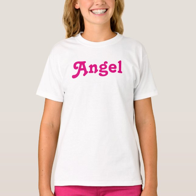 T-shirt Vêtements Filles Ange (Devant)