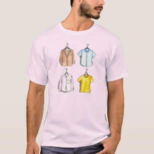 T-shirt Vêtements homme Menswear garde-robe chemises Mode 
