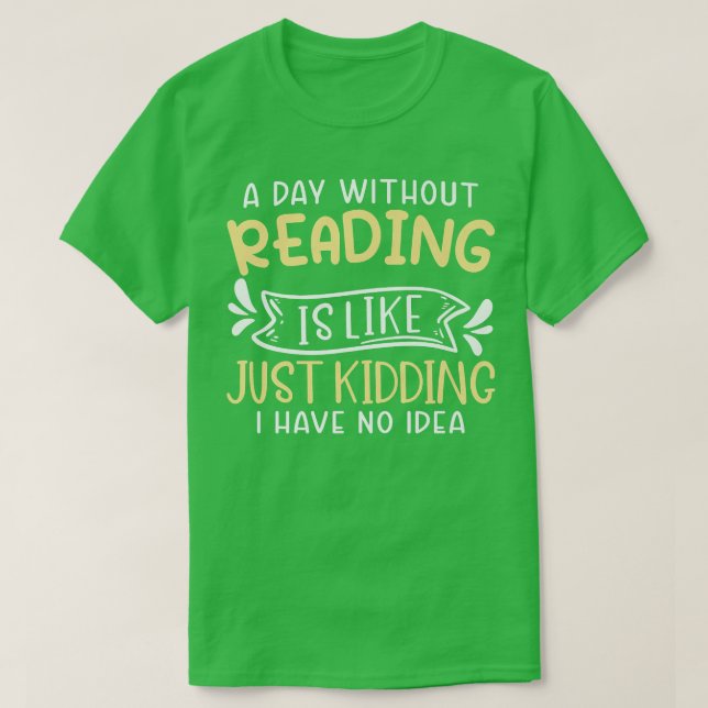 T-shirt Vêtements Louveur de livre pour les vers de livres (Design devant)