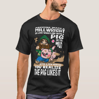 T-shirt Vêtements Millwright foncé