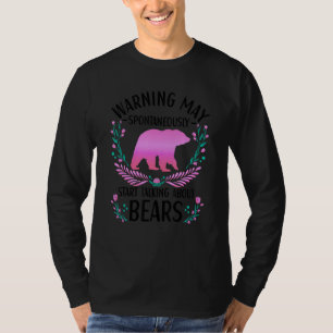 T-shirt Vêtements Ours Grizzly Animaux De Faune Pour Les F