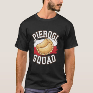 T-shirt Vêtements Pierogi Squad pour la nourriture polonai