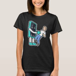 T-shirt Vêtements pour accroc de téléphone cellulaire Smar