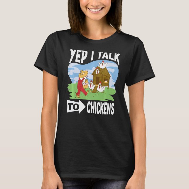 T-shirt Vêtements Pour Producteurs De Poulet Pour Brot Ali (Devant)