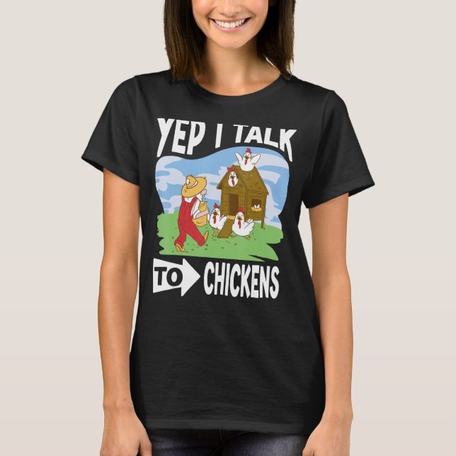 T-shirt Vêtements Pour Producteurs De Poulet Pour Brot Ali (Devant)