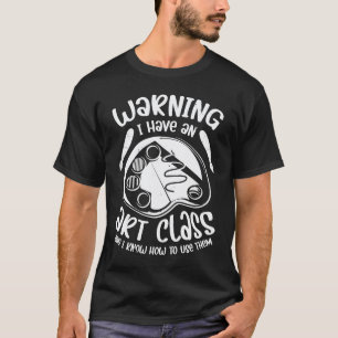 T-shirt Vêtements pour professeur d'art Artiste Enseigner