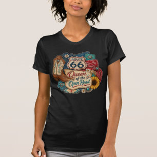 T-shirt Vêtements Reine de la Route Ouverte