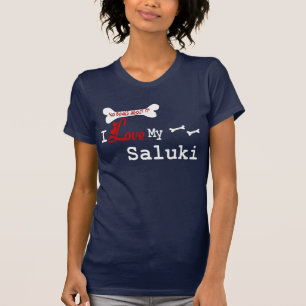 T-shirt Vêtements Saluki (I Love)