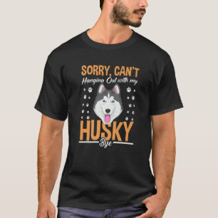 T-shirt Vêtements Sibériens Husky Chig Pour Propriétaire H