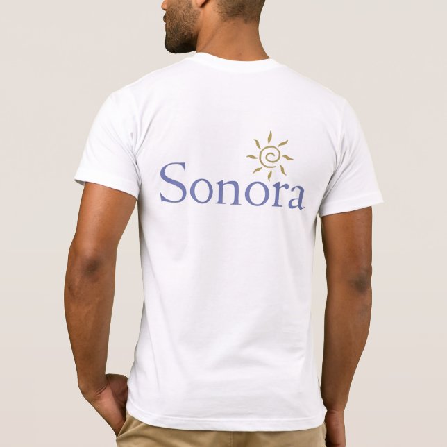 T-shirt Vêtements Sonora pour hommes (logo arrière) (Dos)