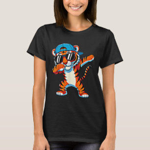 T-shirt Vêtements Tigre Cool Dabbing Animaux Mignons Homme