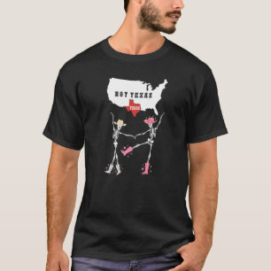 T-shirt Vêtements western de l'Ouest sauvage Rodeo Yeehaw
