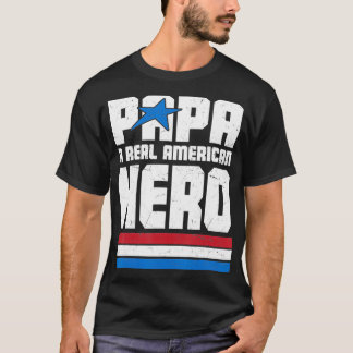 T-shirt VETERAN 365 Papa Real American Hero Tee Pères Da
