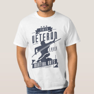 T-shirt Vétéran aime MIXED MARTIAL ART