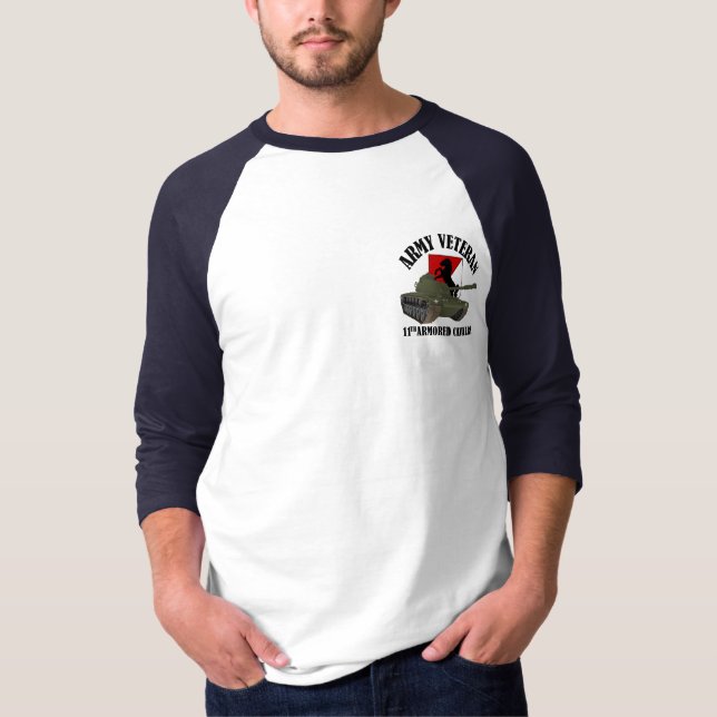 T-shirt Vétéran d'armée - M-48 (Devant)