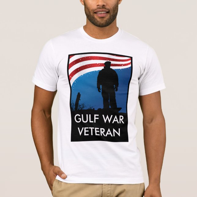T-shirt Vétéran de guerre de Golfe (Devant)