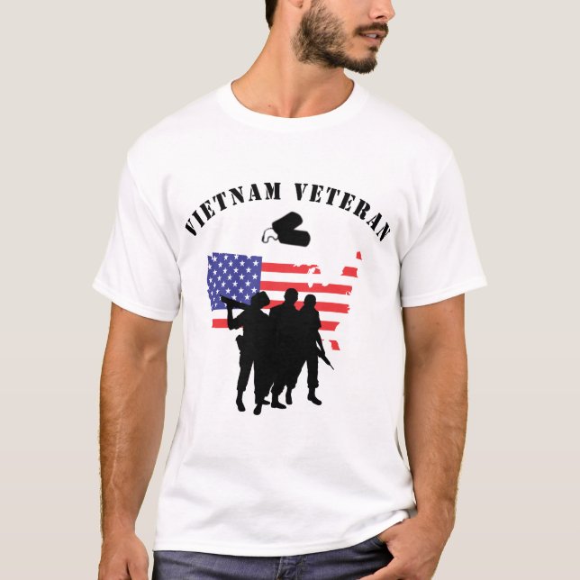 T-shirt Vétéran du Vietnam (Devant)