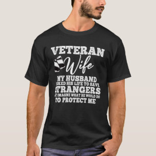 T-shirt Vétéran Femme de vétéran Jour des vétérans Femmes