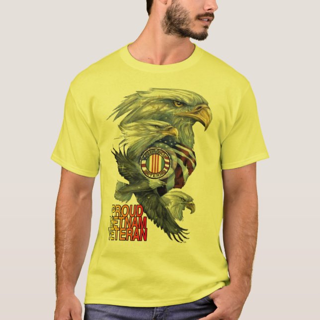 T-SHIRT VÉTÉRAN FIER DU VIETNAM (Devant)