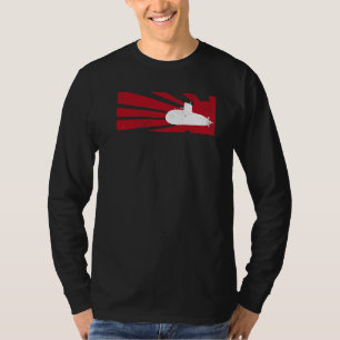 T-shirt Vétéran Sous-marin Rétro Pour Hommes Sous-marin Po