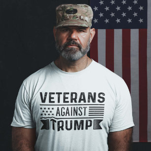T-shirt Vétérans contre Trump