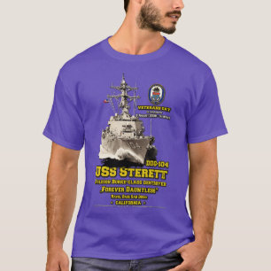 T-shirt Vétérans de destroyer USS Sterett DDG104
